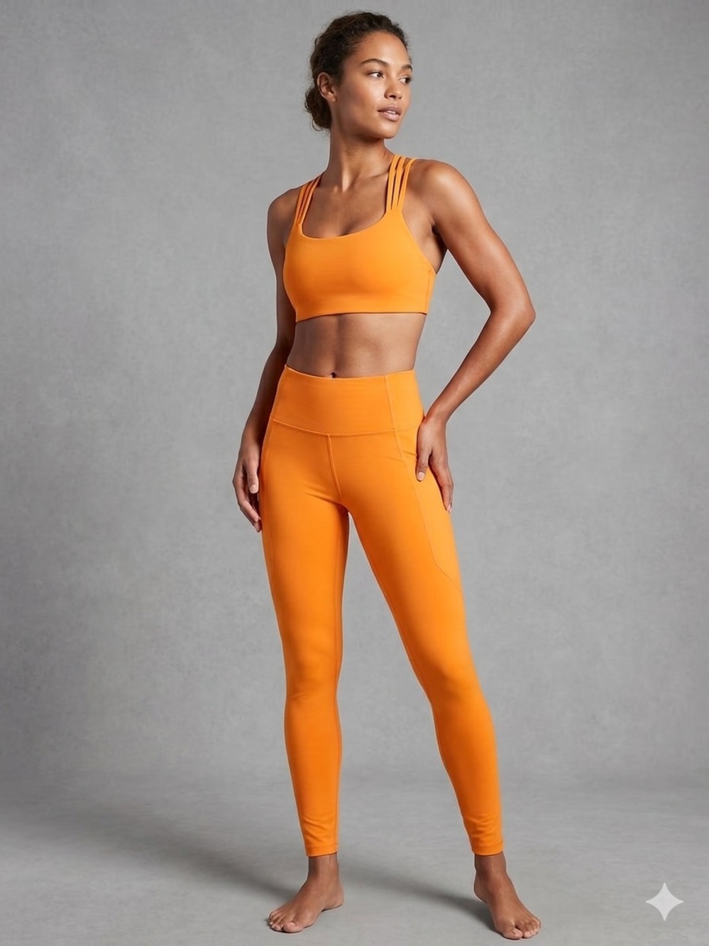 Athleta Sunorange Set